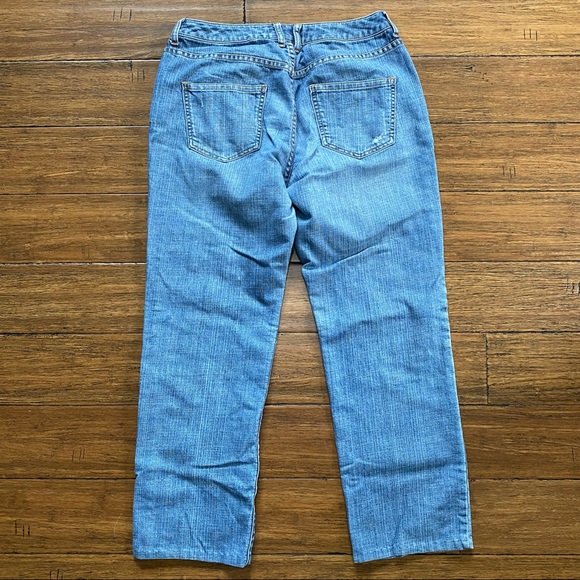 Chico's 0.5 Platinum Medium Wash Blue Denim - Picture 2 of 10